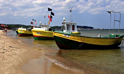 Zdjecie POLSKA /  Pobrzee Gdaskie / Sopot / Sopockie wybrzee.
