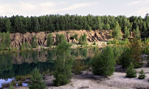 Zdjecie POLSKA / Woj Lubuskie. / Krajowy Geopark uk Muakowa. / Pejza Parku Muakowskiego.