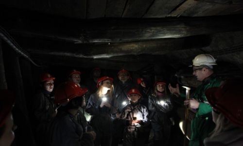 POLSKA / Maopolska / Trasa grnicza Kopalni Soli Wieliczka / Tak smakuje prawdziwy grniczy trud