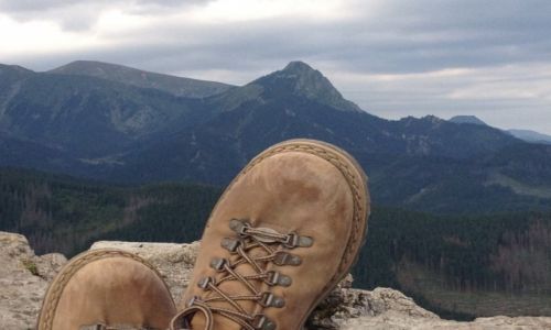 Zdjecie POLSKA / Tatry / Kopieniec / Widok na Giewont