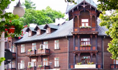 Zdjecie POLSKA / Maopolska / Krynica Zdrj / Krynicka architektura