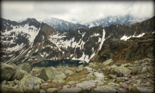 Zdjecie POLSKA / TATRY / Dolina Piciu Staww / Zadni Staw Polski