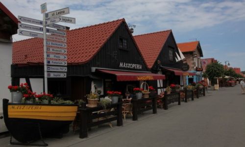 POLSKA / Pomorze  / Hel / Helska architektura