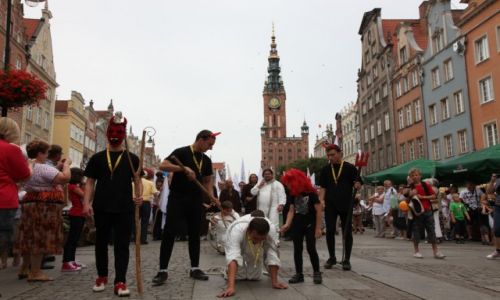 POLSKA / Pomorze / Gdask, Jarmark w. Dominika w Gdasku / Chrzest drukarza