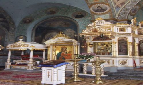 Zdjecie POLSKA / Lubelskie / Jabeczna / wntrze monasteru