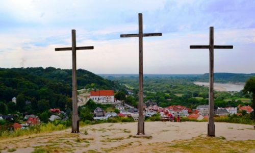 Zdjecie POLSKA / Lubelszczyzna / Kazimierz Dolny / Z Gry Trzech Krzyy
