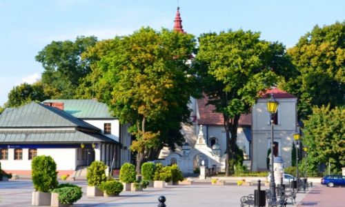 Zdjecie POLSKA / Lubelszczyzna / Szczebrzeszyn / W centrum Szczebrzeszyna