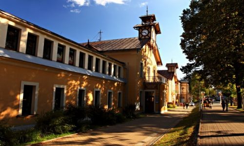 Zdjecie POLSKA / Beskid Sdecki. / Krynica Grska. / Stare azienki Mineralne.