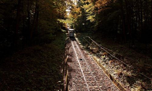 Zdjecie POLSKA / Beskid Sdecki. / Krynica Zdrj. / Kolej linowa na Gr Parkow.
