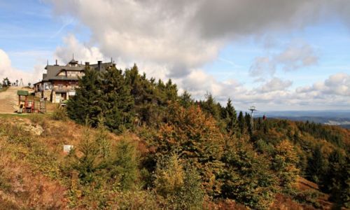 Zdjecie POLSKA / Beskid Sdecki. / Krynica Zdrj. /  Kolej gondolowa,