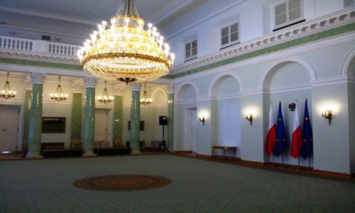 Zdjęcie POLSKA / Mazowieckie / Warszawa / Sala Kolumnowa