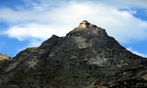 Zdjcie POLSKA / TATRY / Okolice Morskiego Oka / oko w oko z Mnichem