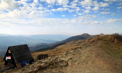 Zdjecie POLSKA / Bieszczady / Poonina Wetliska / Pod Chatk Puchatka