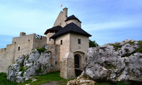 Zdjecie POLSKA / lskie / Bobolice / Wcinity w skay