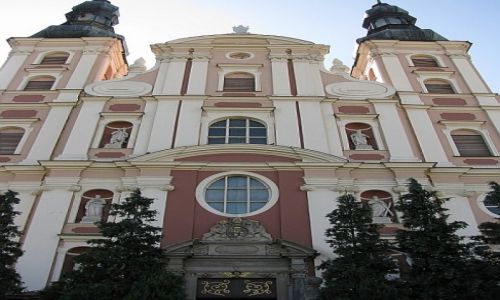 Zdjcie POLSKA / woj. opolskie / Otmuchw / kosci w. Mikoaja i Franciszka Ksawerego