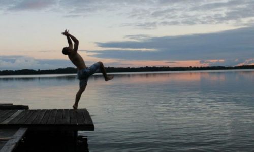Zdjecie POLSKA / Mazury / Pasym / Jezioro Leleskie