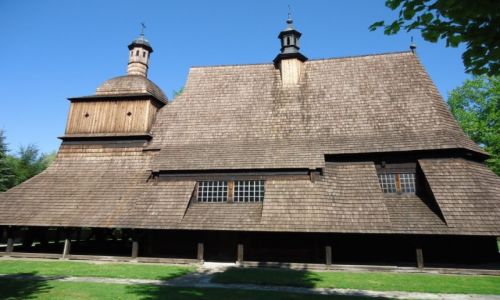 Zdjcie POLSKA / Wojewdztwo maopolskie / Skowa - Beskid Niski / Koci w Skowej (3)