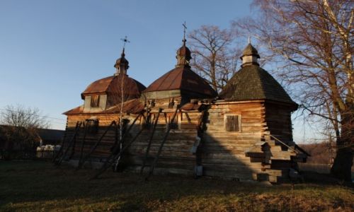 Zdjecie POLSKA / Roztocze Wschodnie / Nowe Brusno / Cerkiew czekajca na renowacj.