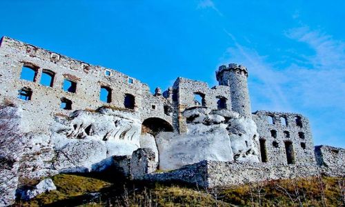 Zdjcie POLSKA / Jura krakowsko Czstochowska / OGRODZIENIEC -Podzamcze / szlakiem Orlich Gniazd 