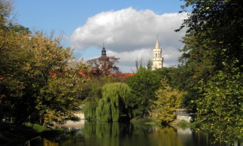Zdjecie POLSKA / woj. opolskie / Opole / Kana Mynwka, ratusz, Koci Franciszkanw