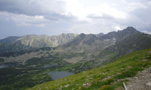 Zdjecie POLSKA / TATRY / TATRY / TATRY-WIDOK Z KASPROWEGO WIERCHU