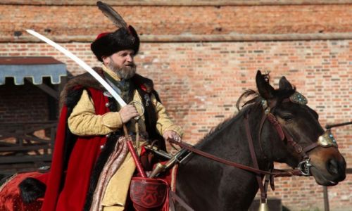 Zdjcie POLSKA / Pomorze / Zamek w Gniewie / Kasztelan zamku w Gniewie