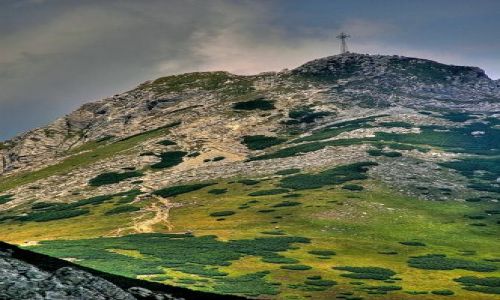 Zdjęcie POLSKA / Tatry / widok na Giewont / widok na Giewont
