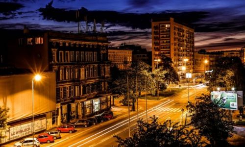 Zdjecie POLSKA / Szczecin / Szczecin / nocne