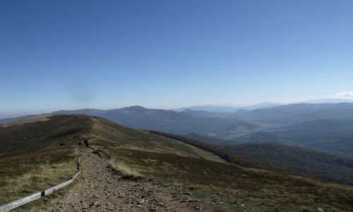 Zdjecie POLSKA / Bieszczady / Wetlina / Przestrze
