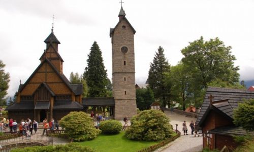 Zdjcie POLSKA / - / Karpacz. / Swiatynia w Karpaczu.