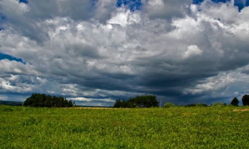 Zdjecie POLSKA / podlaskie / Gulbieniszki / thunderstorm is coming