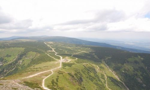 Zdjcie POLSKA / - / Karpacz. / Widok ze Sniezki 2.