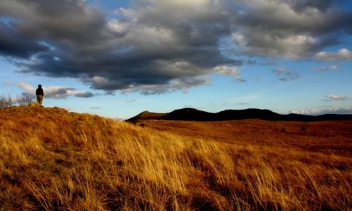 Zdjecie POLSKA / Bieszczady / Poonina Wetliska / Tete a tete ze wiatem
