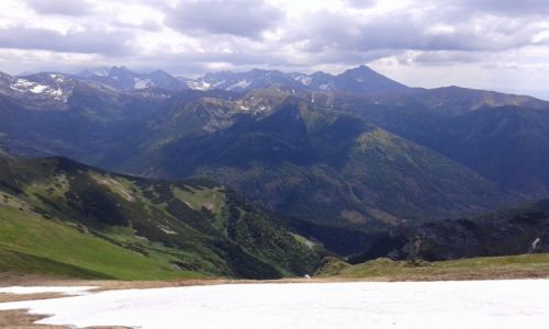 Zdjecie POLSKA / TATRY ZACHODNIE / Z CZERWONYCH WIERCHW / TATRY