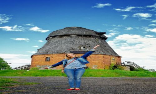 Zdjcie POLSKA / Warmia Mazury / Bsia / Wiatrak Holenderski
