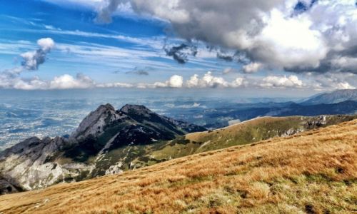 Zdjcie POLSKA / - / Widok z Czerwonych Wiechw  na Giewont / Moje Tatry