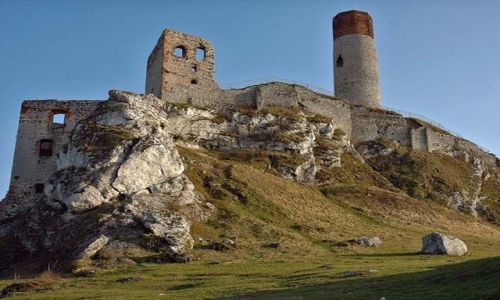 Zdjęcie POLSKA / Jura Krakowsko - Czestochowska / Olsztyn kCzęstochowy / Szlakiem orlich Gniazd
