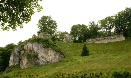 Zdjcie POLSKA / Jura Krakowsko - Czstochowska / Ojcw / zamek w Ojcowie