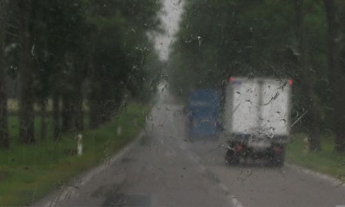 Zdjecie POLSKA / Podlasie / gdzieś na trasie Suwałki - Warszawa / W drodze