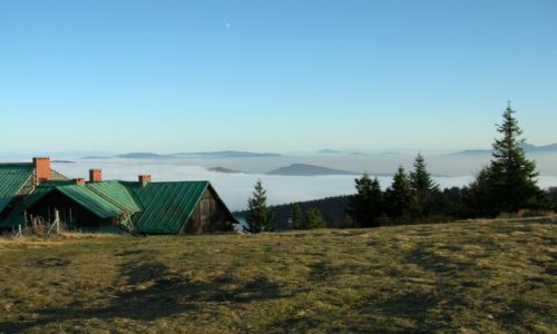 Zdjcie POLSKA / Beskid ywiecki / Wielka Racza / Schronisko
