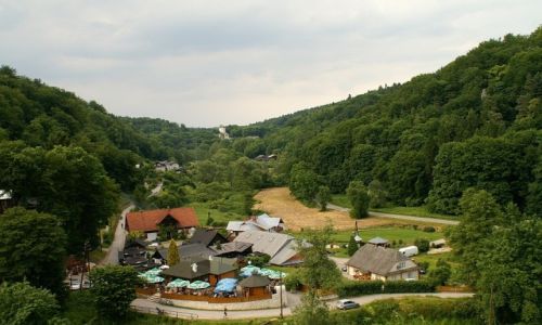Zdjcie POLSKA / Jura Krakowsko - Czstochowska / okolice Ojcowa / panorama Ojcowa