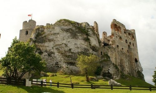 Zdjcie POLSKA / Jura Krakowsko - Czstochowska / wie Podzamcze / zamek w Ogrodziecu