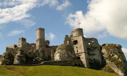 Zdjcie POLSKA / Jura Krakowsko - Czstochowska / wie Podzamcze / zamek w Ogrodziecu
