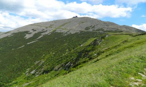 Zdjecie POLSKA / SUDETY / widok na niek / KARKONOSZE