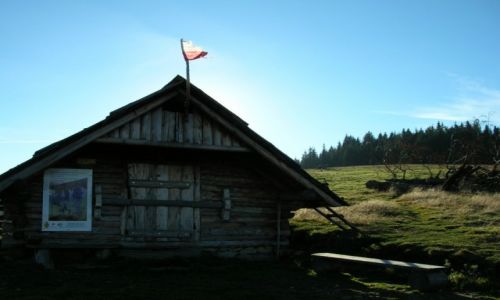 Zdjcie POLSKA / Beskid ywiecki / Hala Rycerzowa / Bacwka
