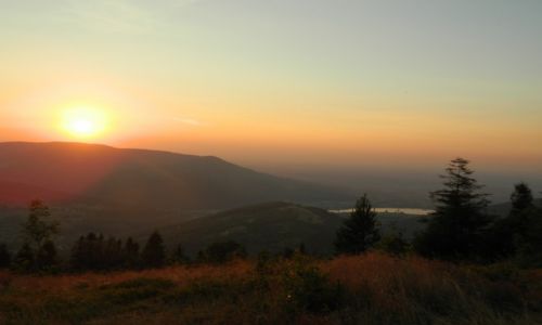 Zdjcie POLSKA / Beskid may   / Kiczera 827 npm / Zachd soca