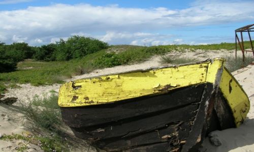 Zdjcie POLSKA /  woj. Pomorskie / Piaski - Zalew Wilany / ajba