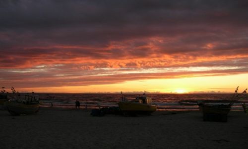 Zdjęcie POLSKA / Pomorze / Piaski / Na plaży