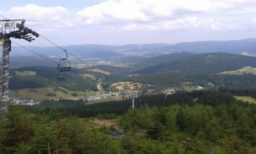Zdjecie POLSKA / Sudety / Sienna / Widok  Czarnej Gry