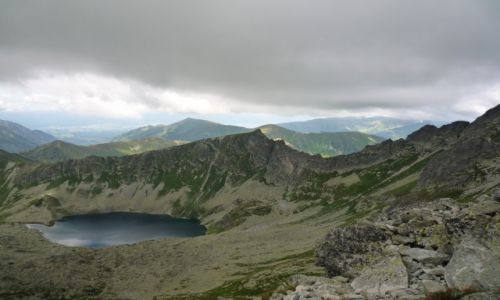 Zdjecie POLSKA / tatry wysokie / kozi wierch / widok z koziego wierchu